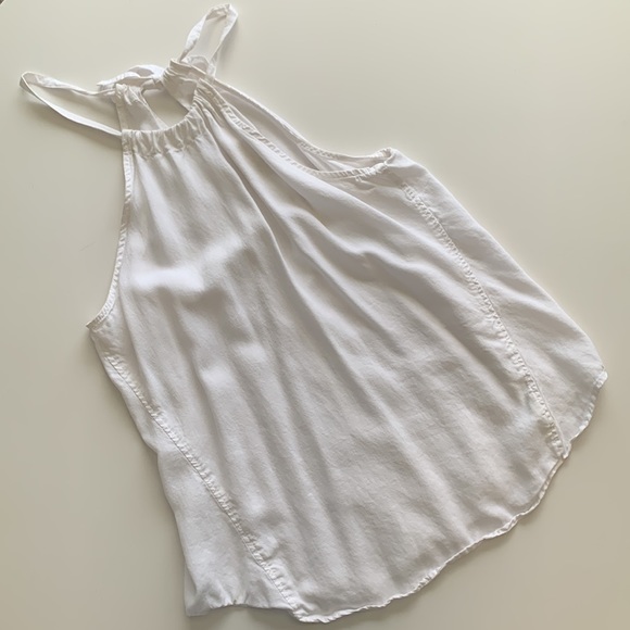 cloth & stone Tops - Anthropologie Cloth & Stone Trapeze tie neck tank halter top large